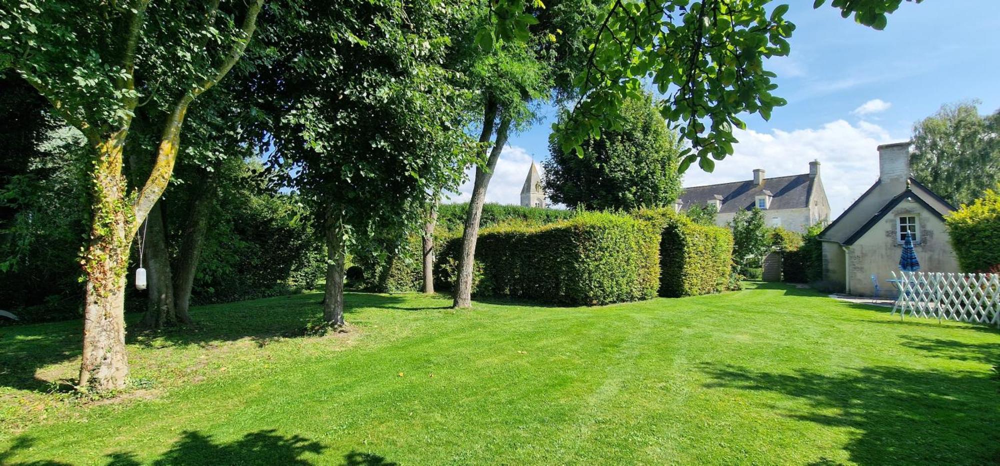 Gite 4 Personnes Avec Piscine Et Bain Nordique Proche Des Plages Du Debarquement Le Manoir  エクステリア 写真