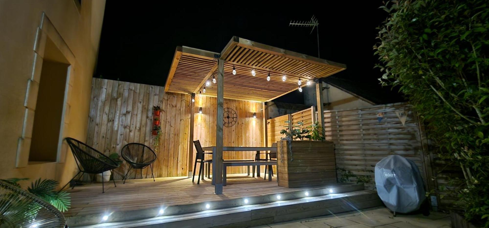 Gite 4 Personnes Avec Piscine Et Bain Nordique Proche Des Plages Du Debarquement Le Manoir  エクステリア 写真